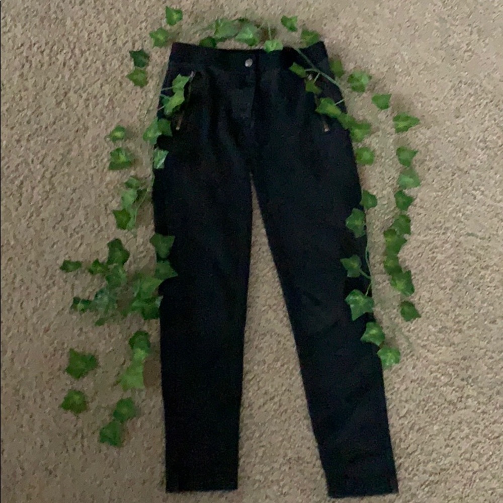 crewcuts black leggings